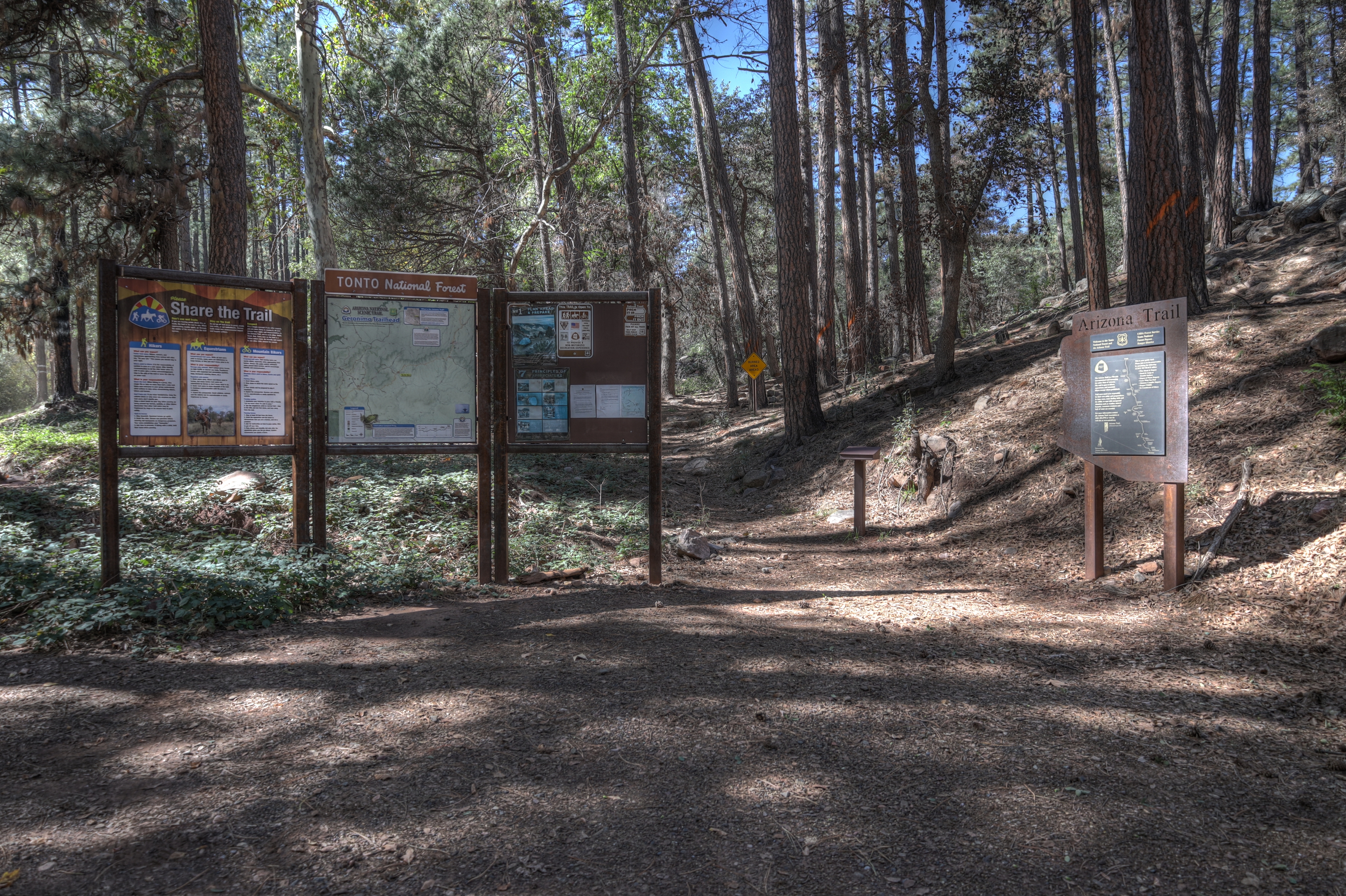 Geronimo, Az Trail